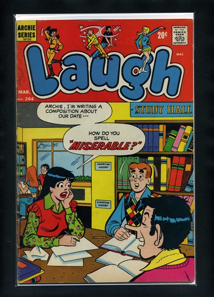 Laugh Comics #264 VG/F 1973 Archie Comic Book